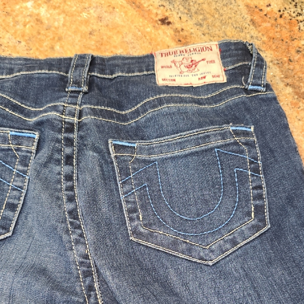 True Religion Dark Blue Denim Jeans